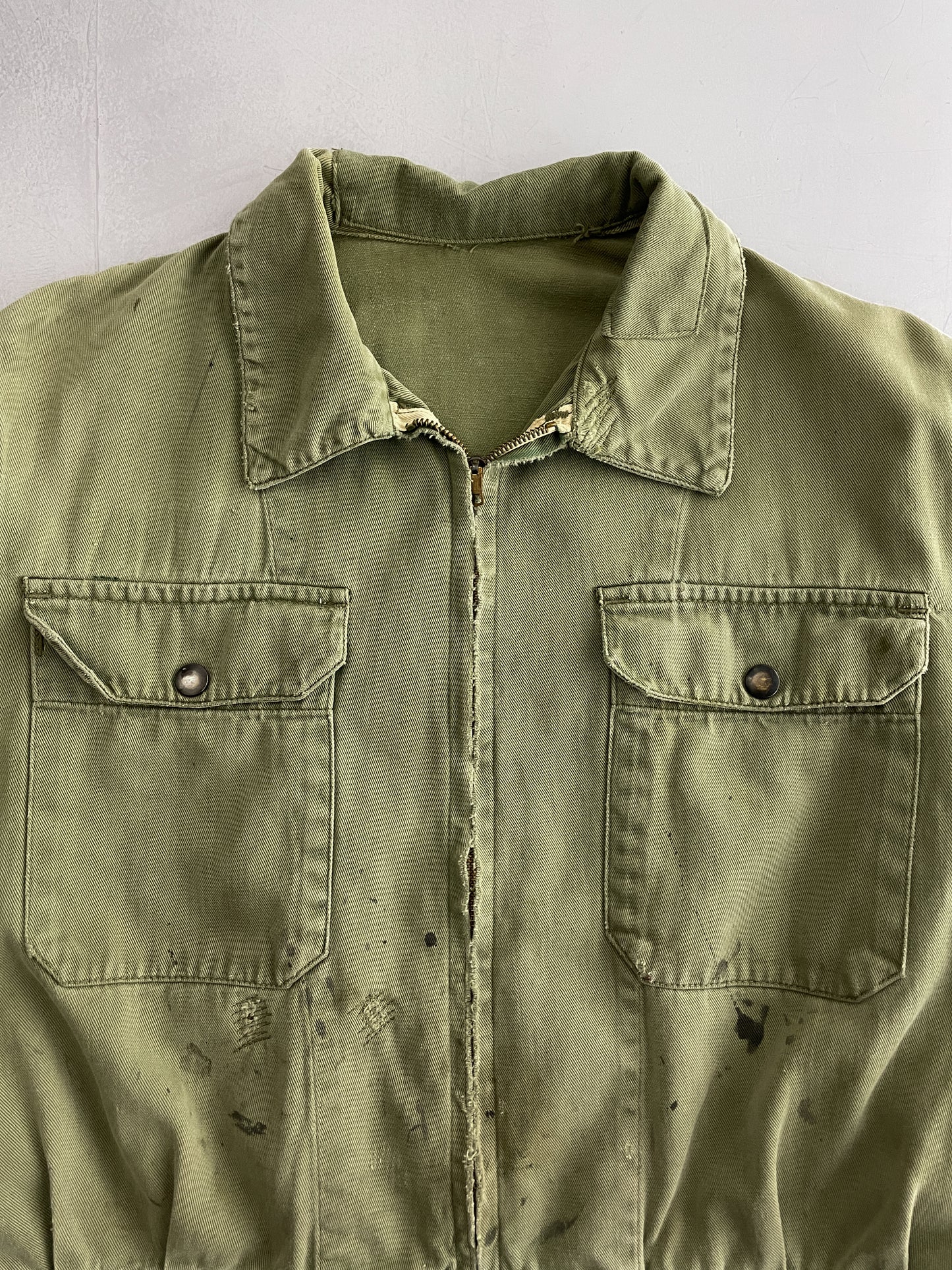 60's Aus Army Zip Jacket [M/L]