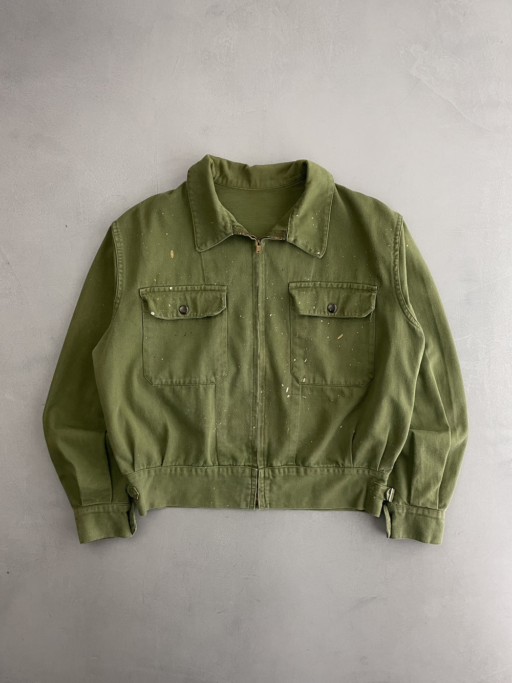 70's Aus Army Zip Jacket [S/M]