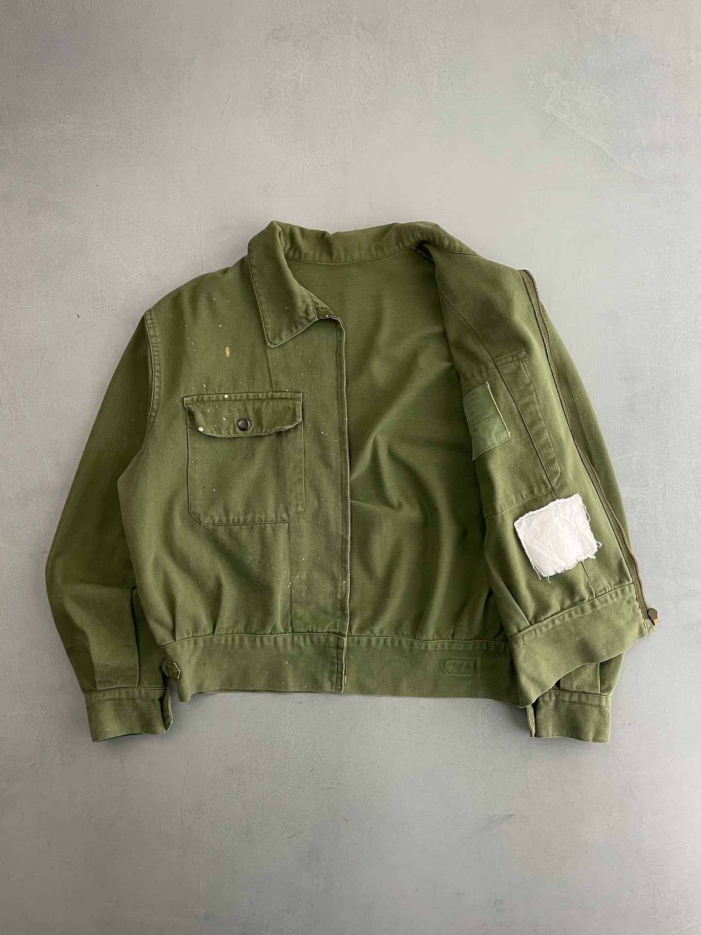 70's Aus Army Zip Jacket [S/M]