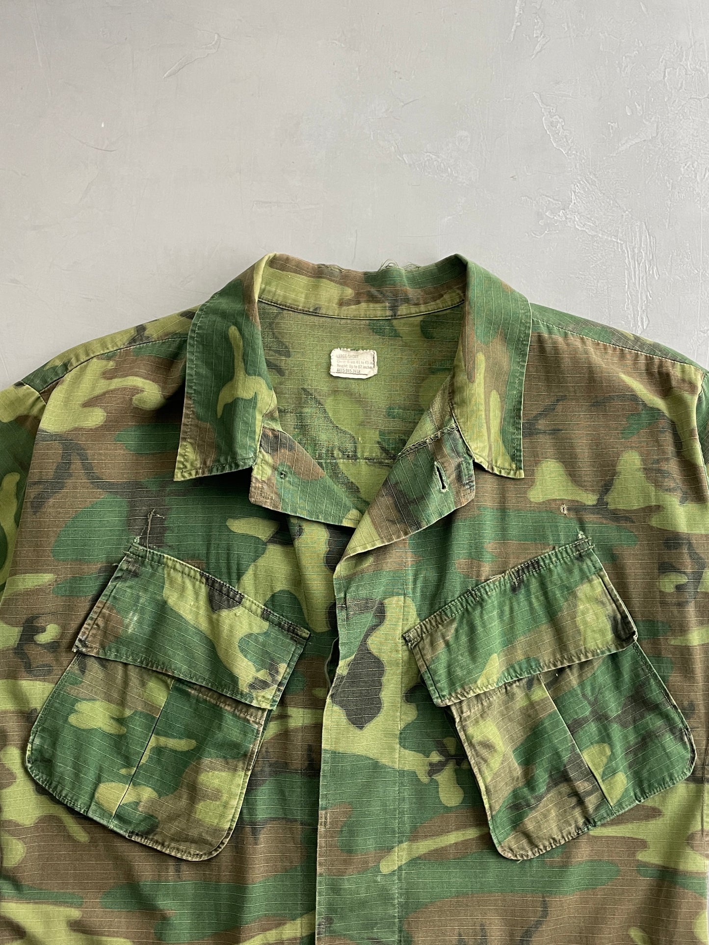 60's Short Sleeve U.S.M.C Jungle Jacket [L]