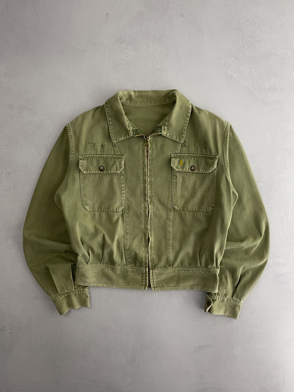 60's Aus Army Zip Jacket [L/XL]