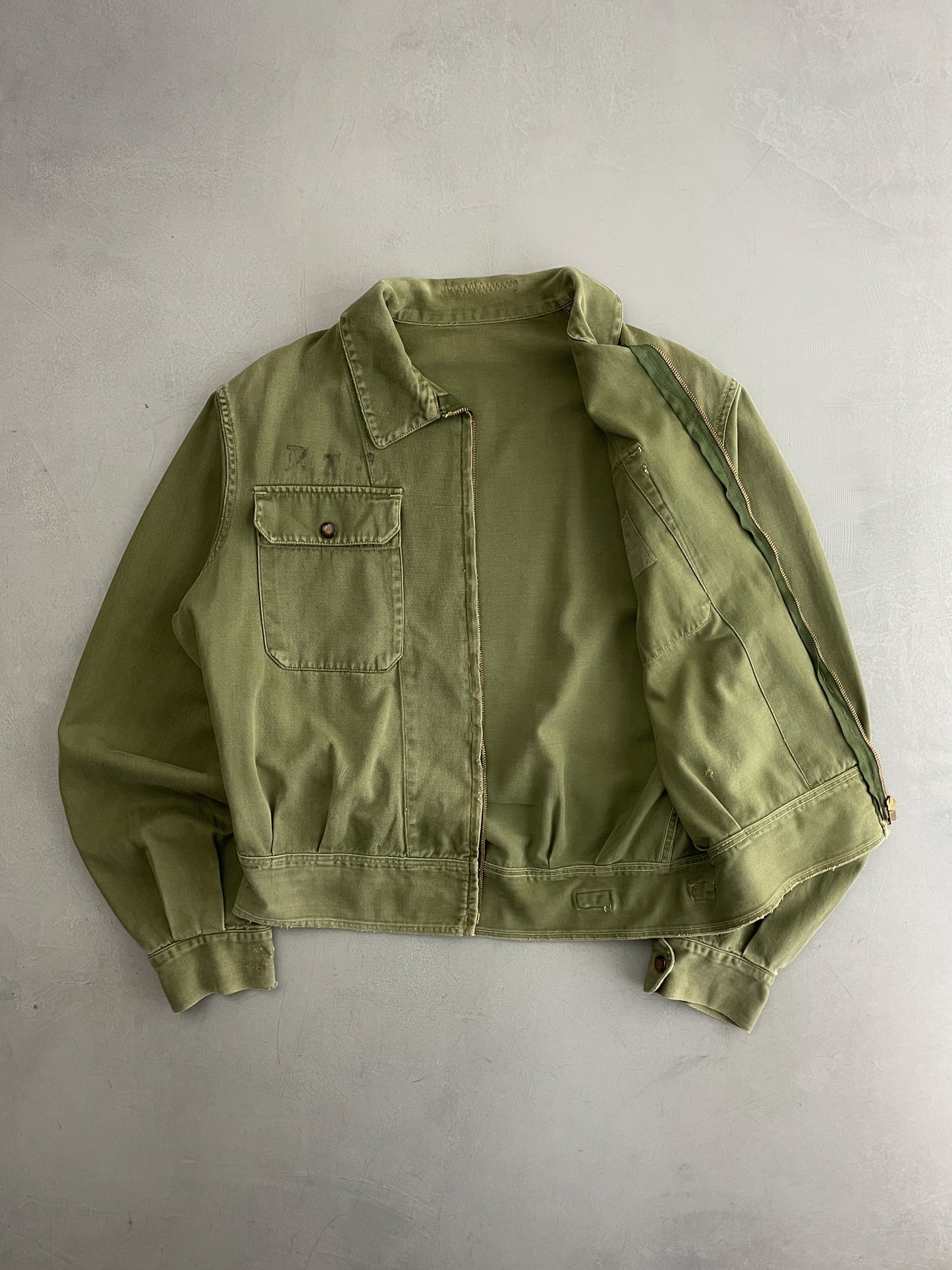 60's Aus Army Zip Jacket [L/XL]