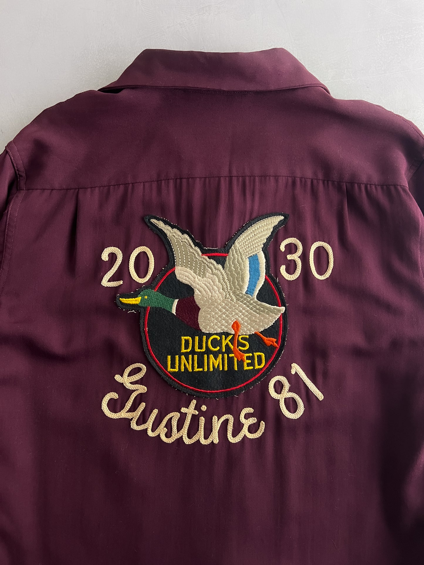 70's Rayon Ducks Unlimited Shirt [M]