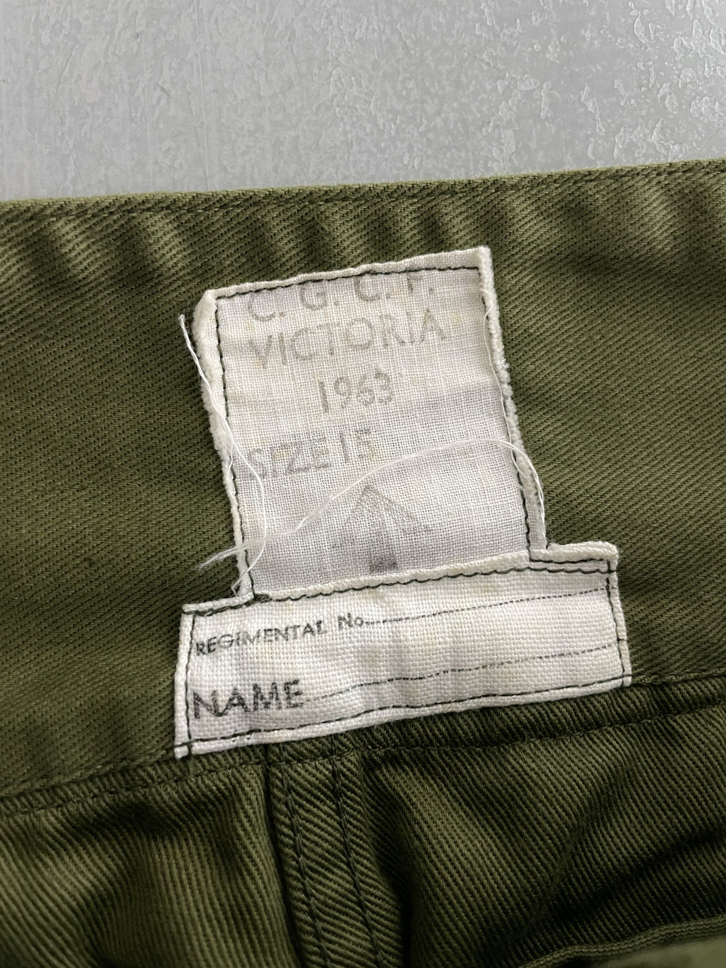 1960's Aus Army Ghurka Pants [30-32"]