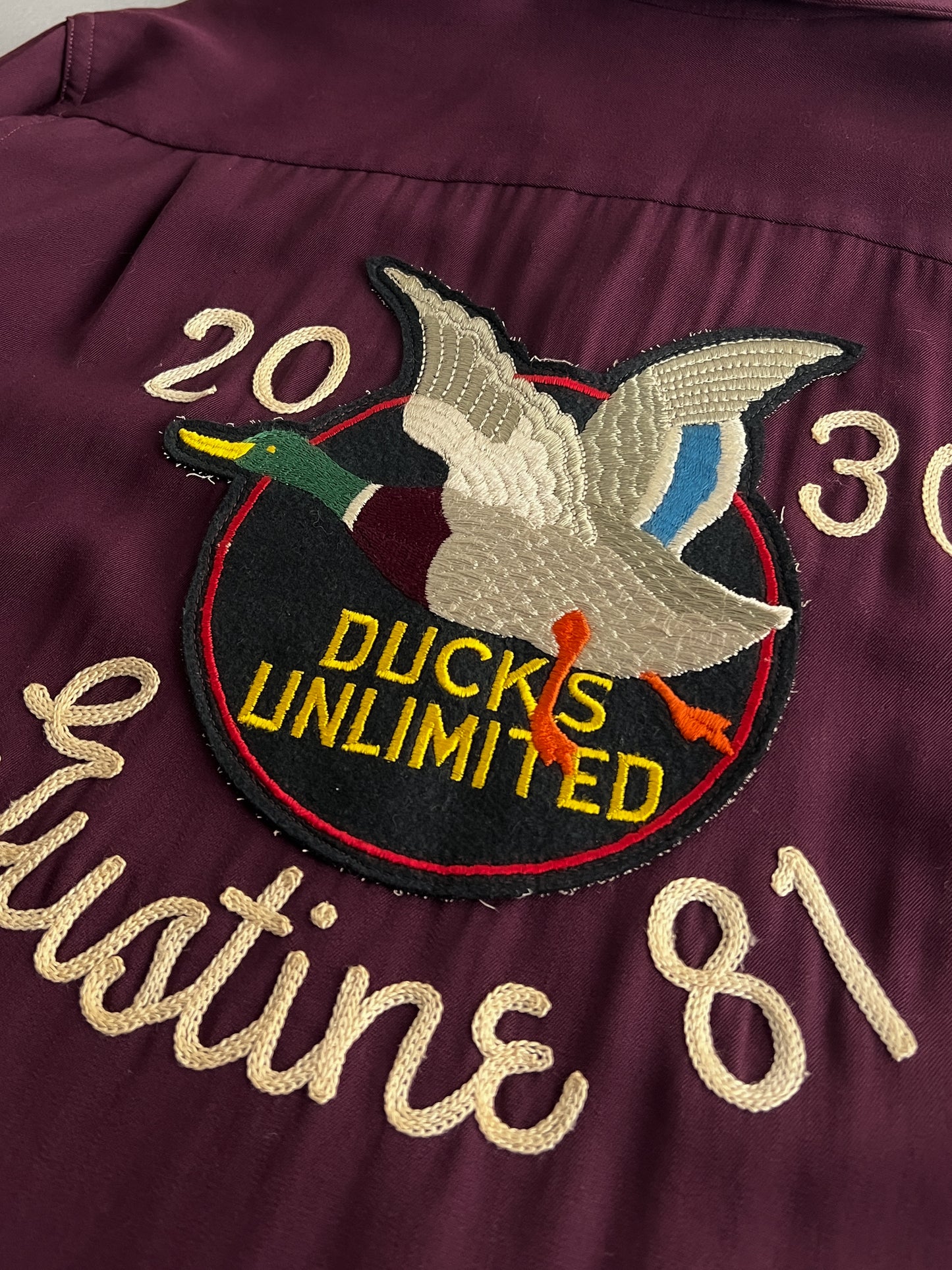 70's Rayon Ducks Unlimited Shirt [M]