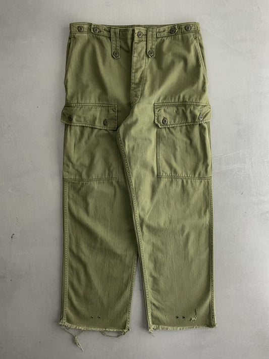 1970's Aus Army Cargo Pants [34"]