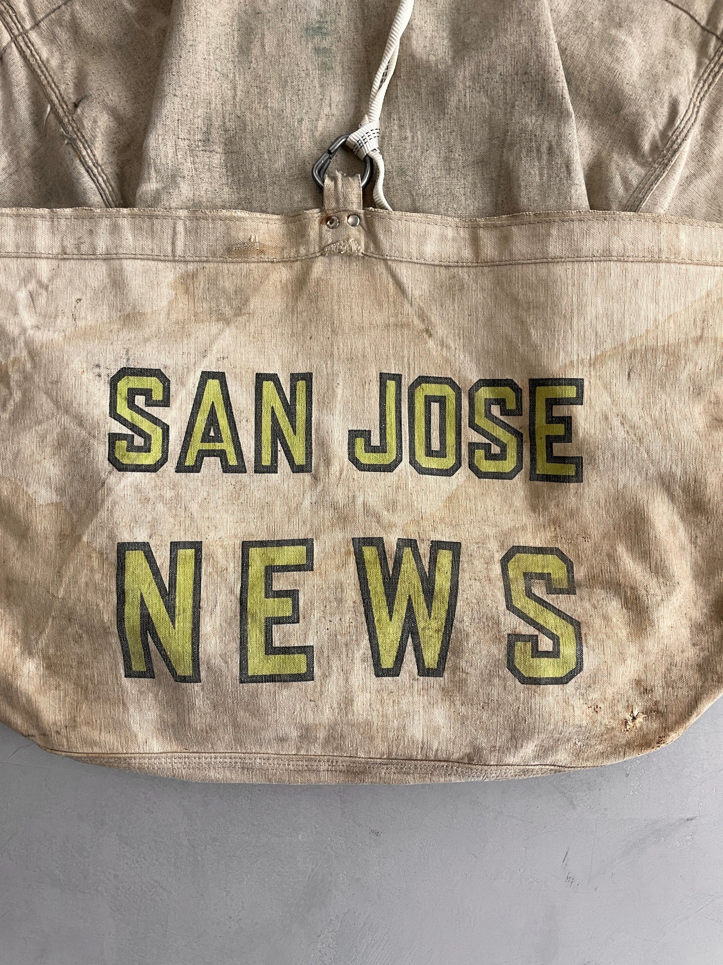 San Jose Newspaper Bag