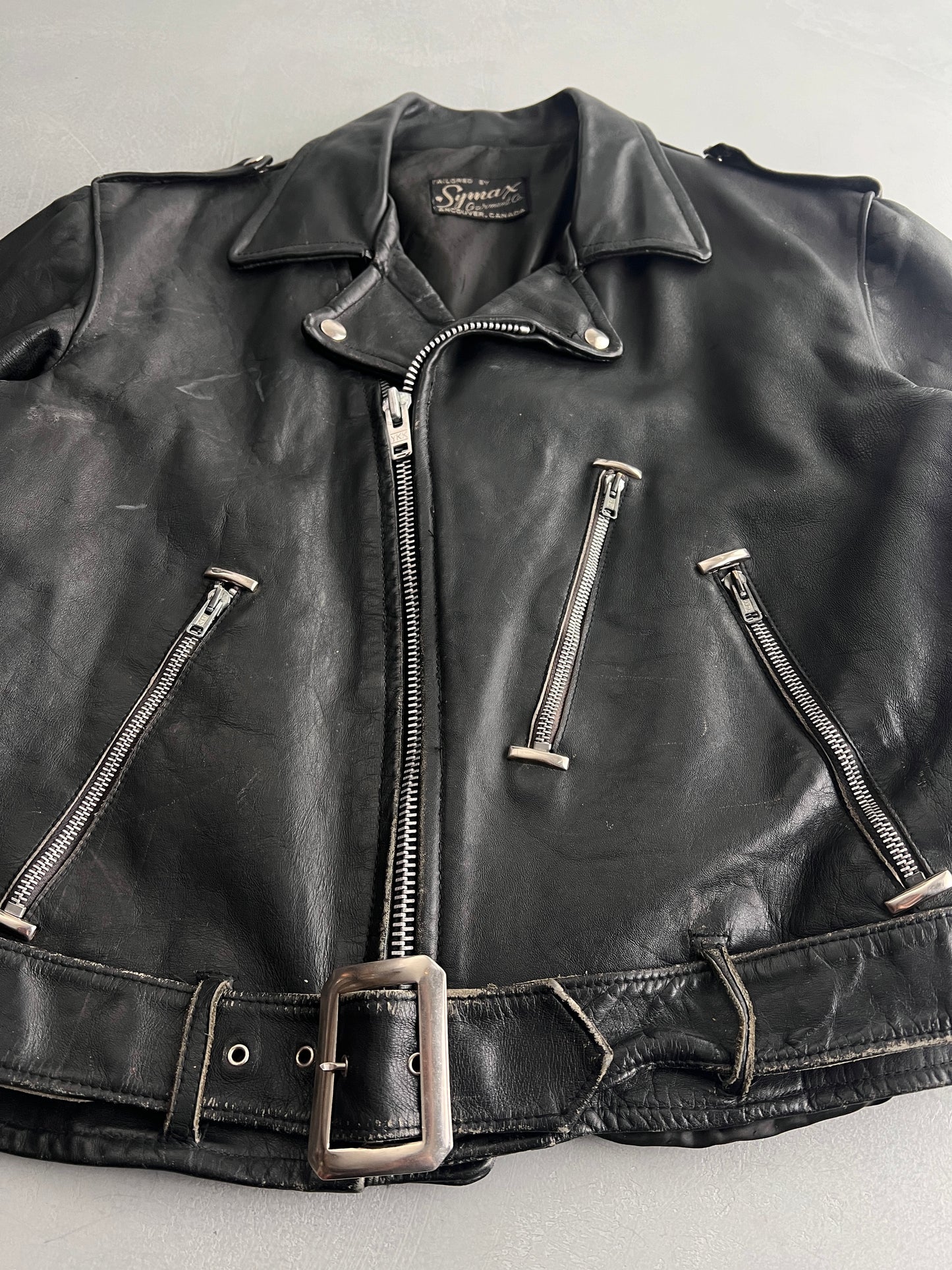 60's Symax Motorcycle Jacket [S]