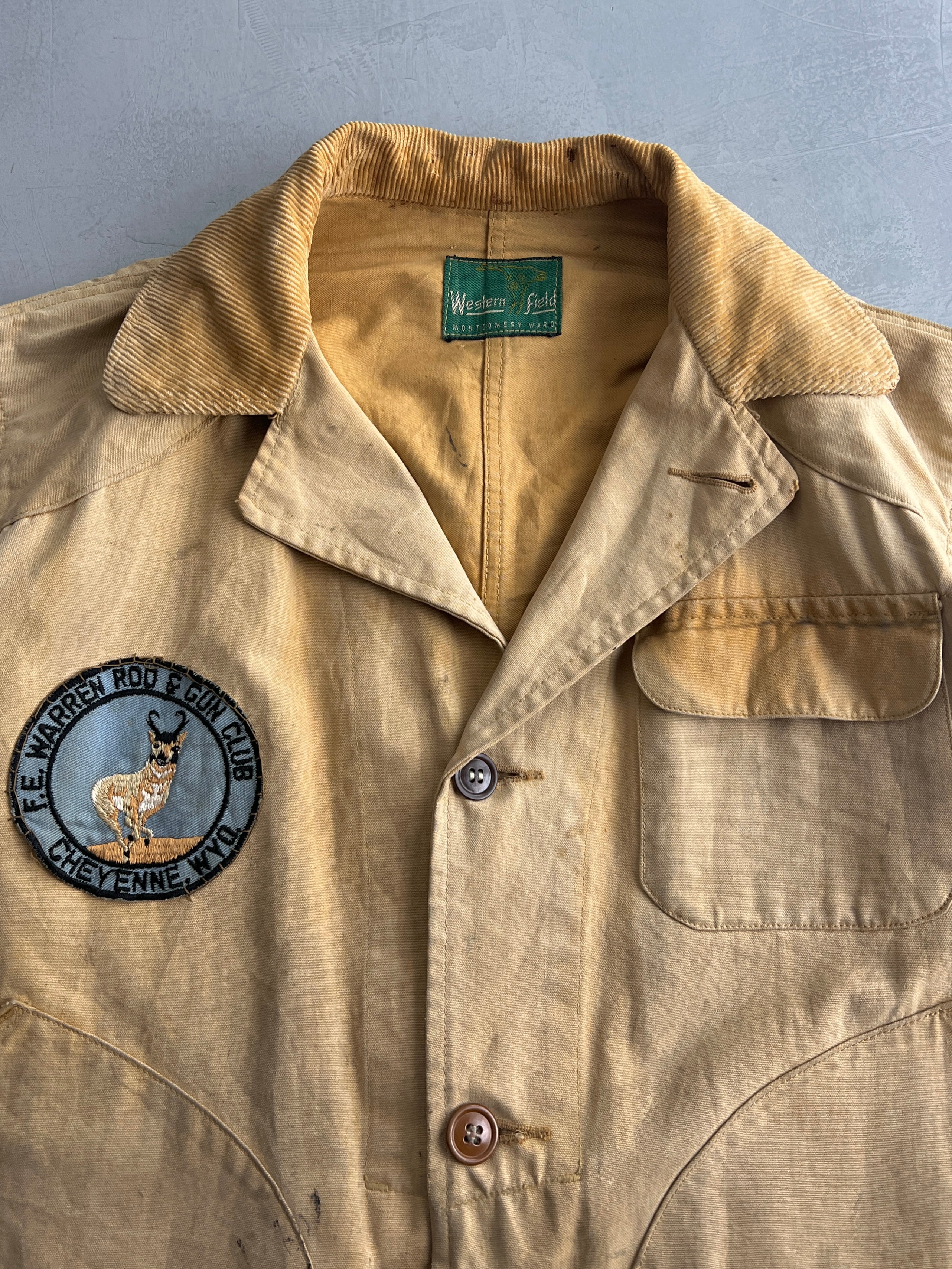 Thrashed Western Field Hunting Jacket [M] – The Wilde Merchant