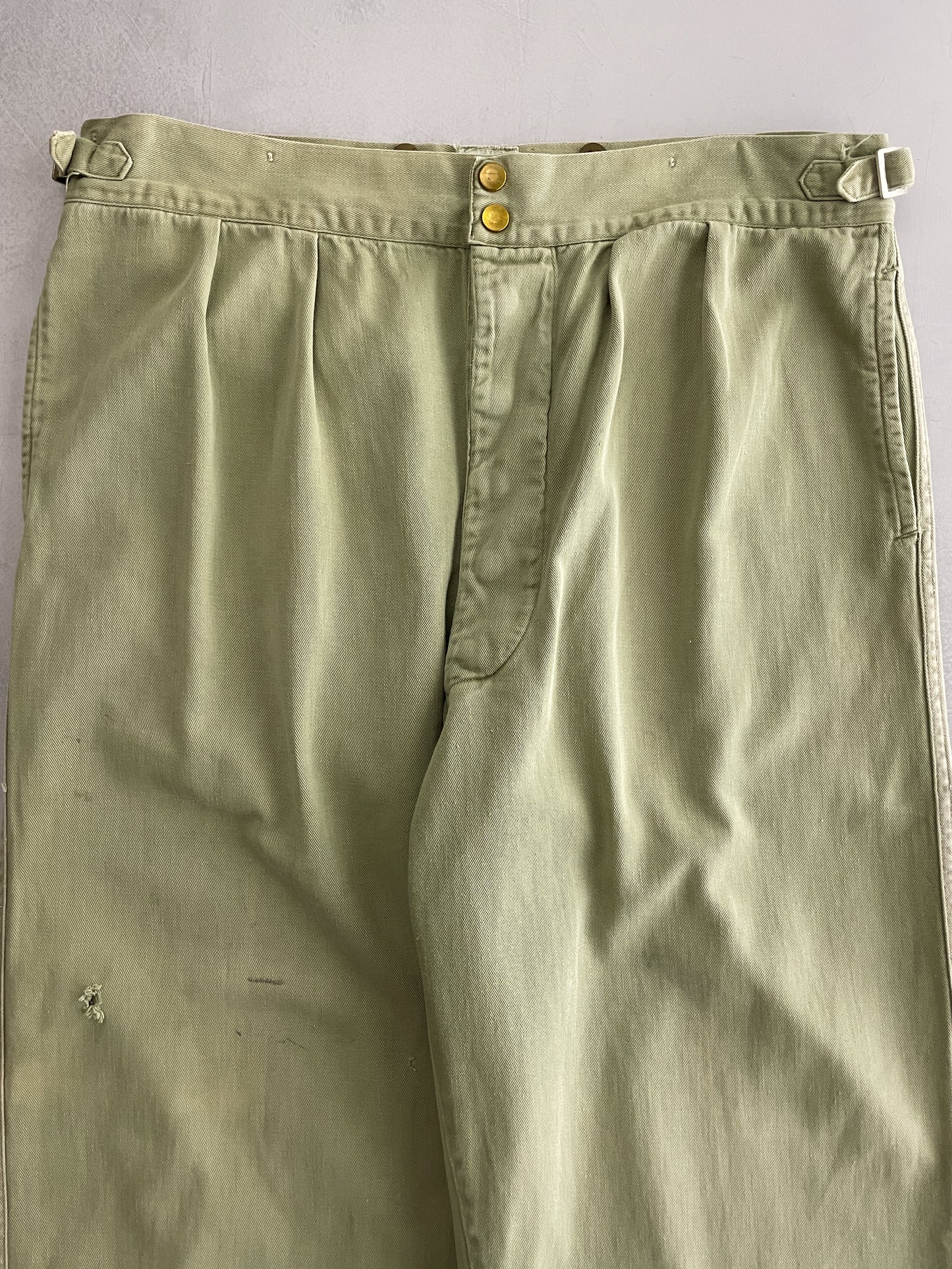 50's Aus Military Press Stud Pants [36"]