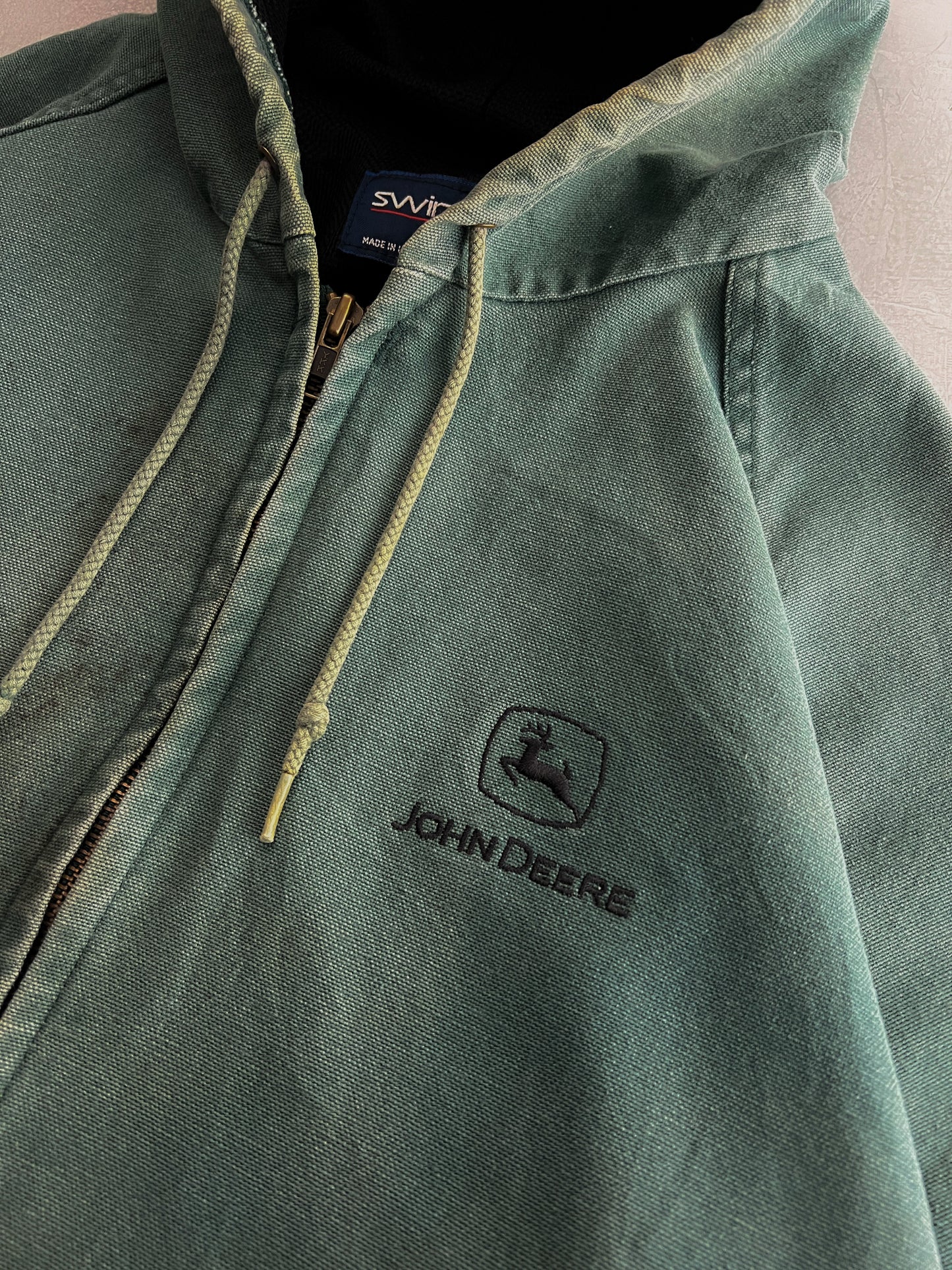 Faded John Deere Work Jacket [XL]