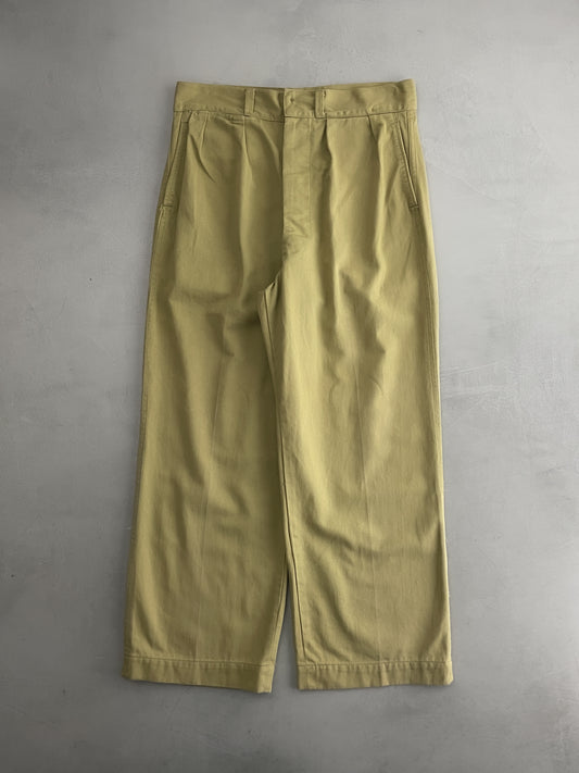 50's Pleated R.A.A.F. Pants [32"]