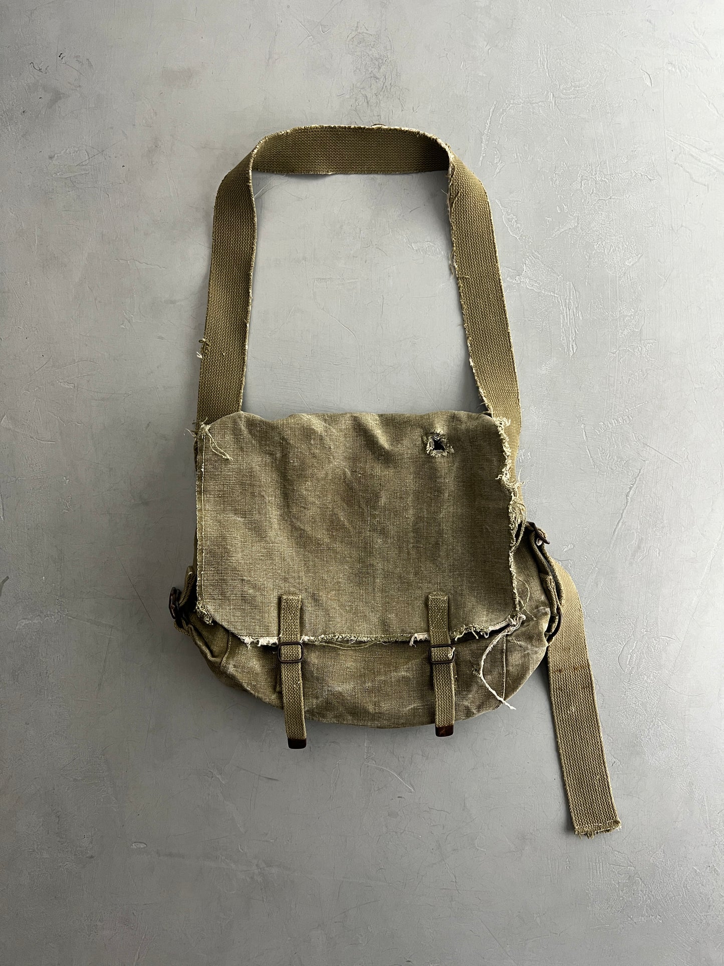 French Army Canvas Satchel