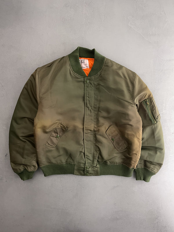 Sun-Faded MA-1 Flight Jacket [L]