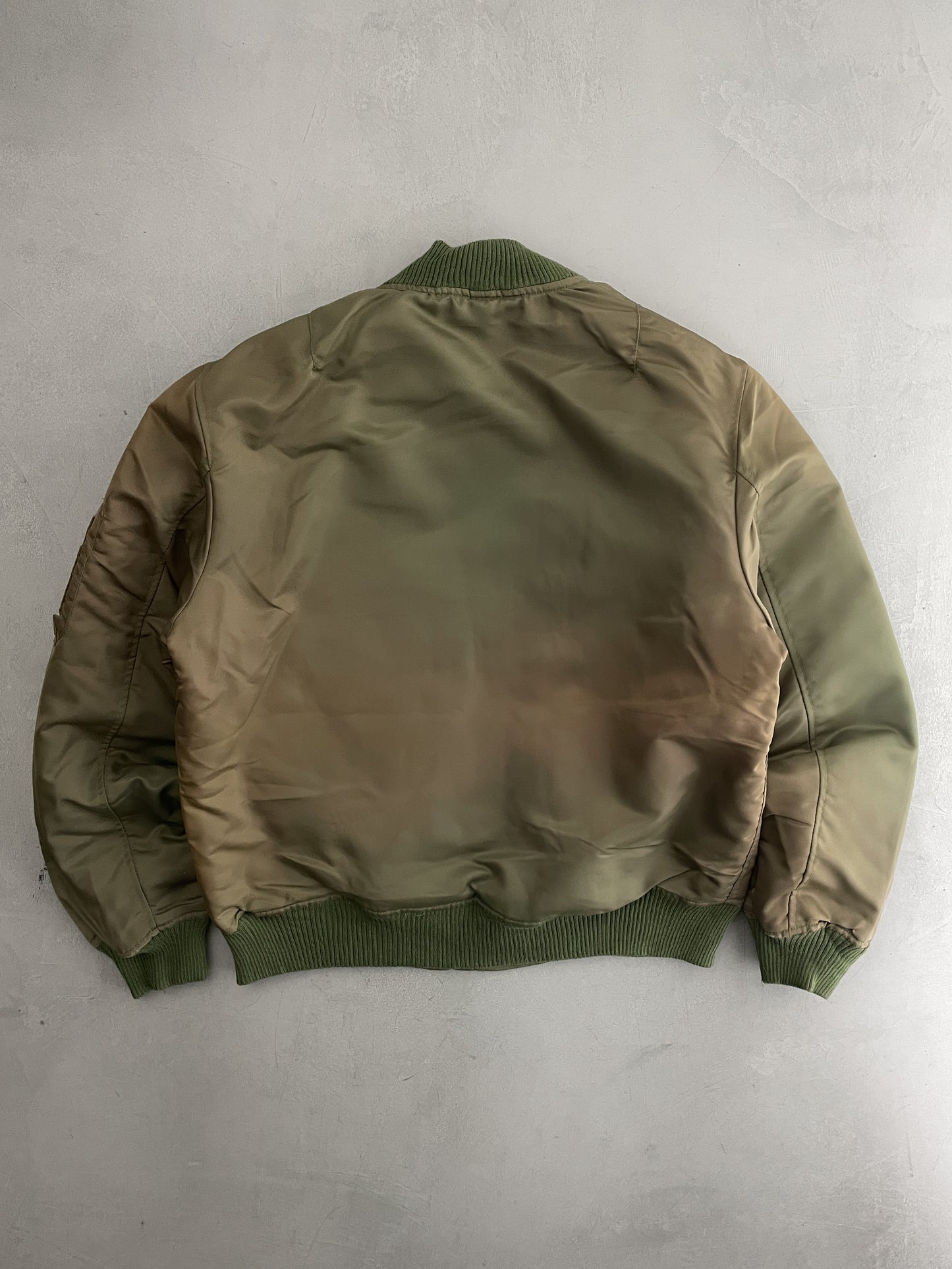 Sun-Faded MA-1 Flight Jacket [L]