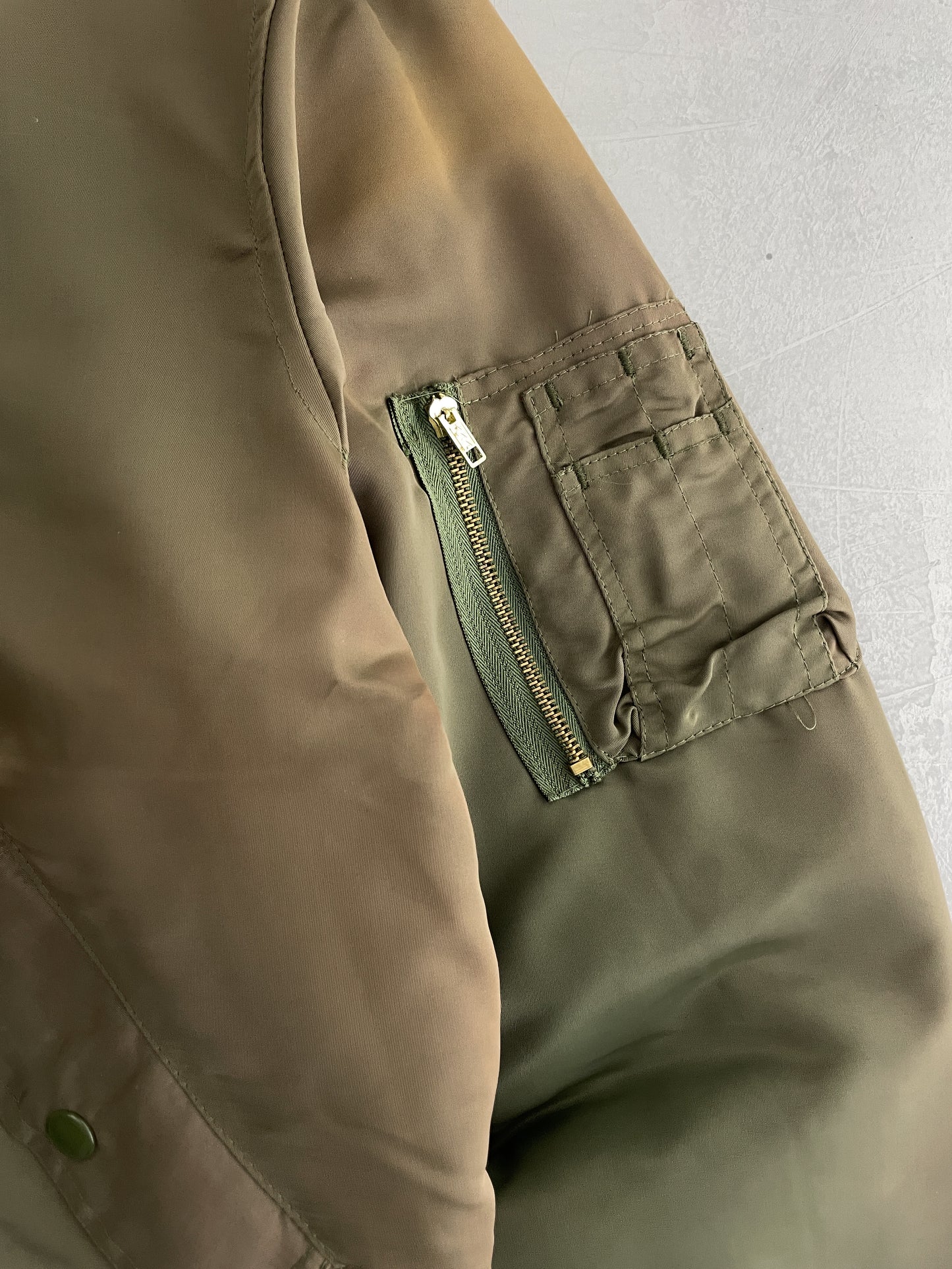Sun-Faded MA-1 Flight Jacket [L]