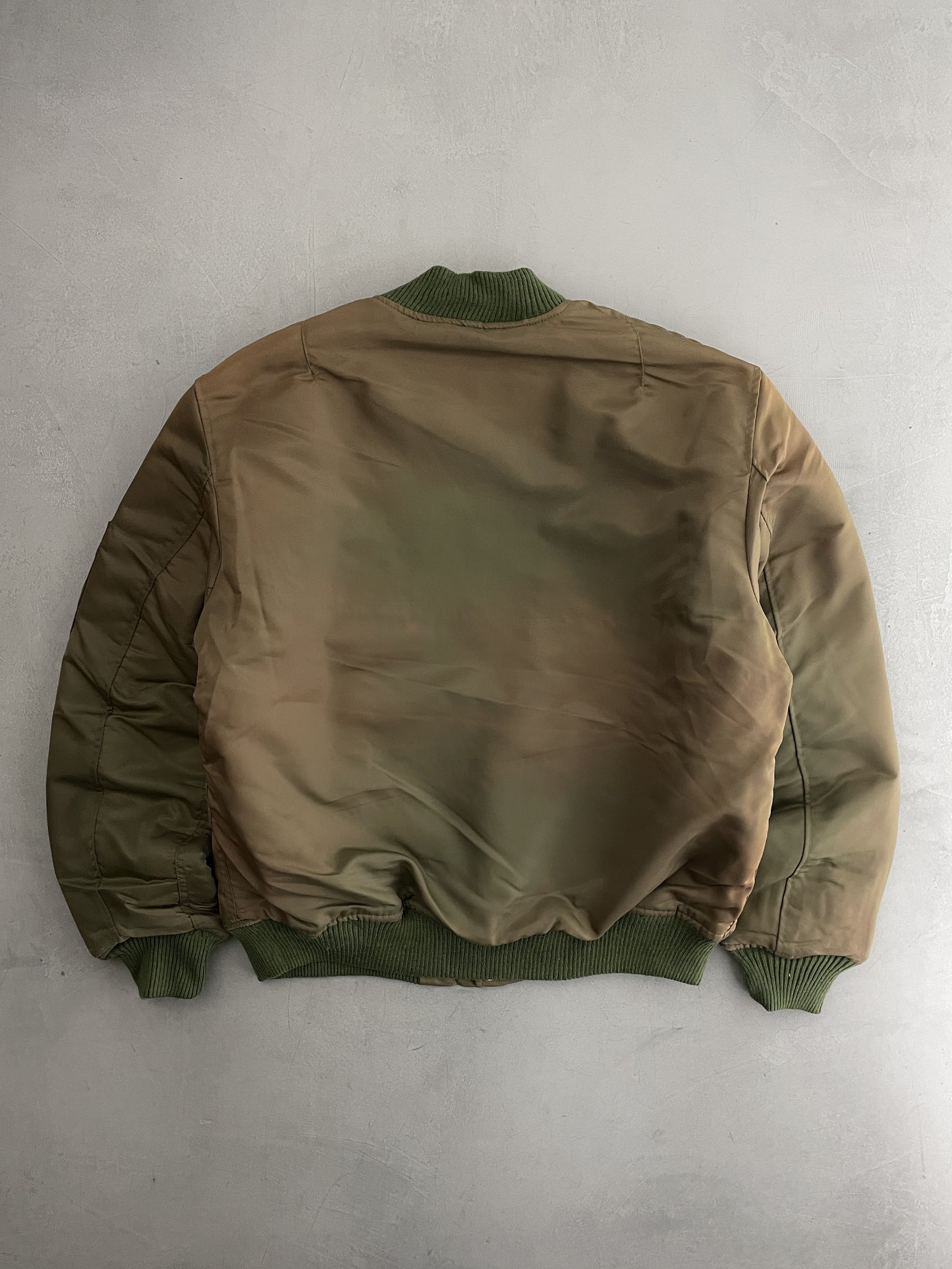 Sun-Faded MA-1 Flight Jacket [L]