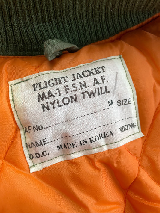 Sun-Faded MA-1 Flight Jacket [M]
