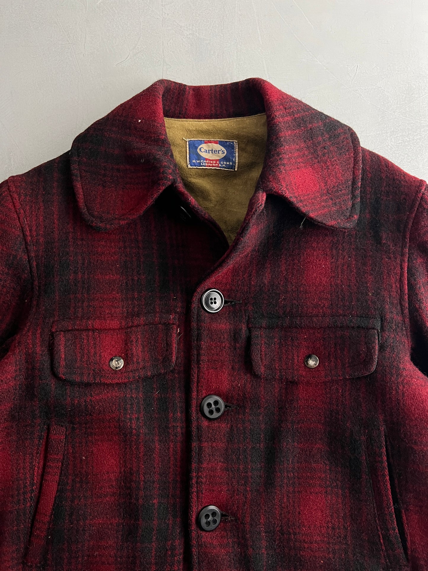 Carter's Wool Mackinaw Jacket [M]