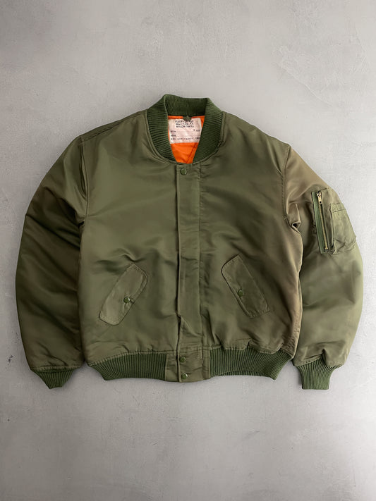 Sun-Faded MA-1 Flight Jacket [M]