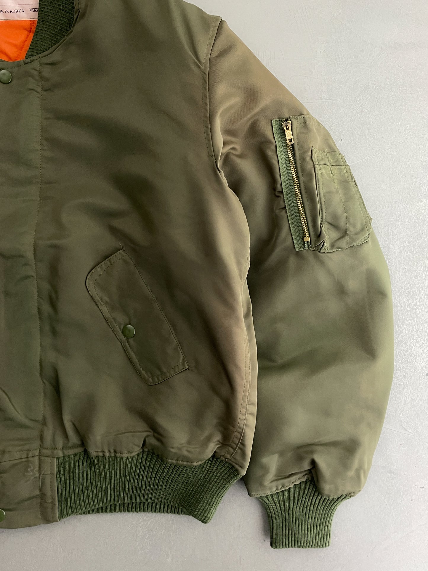 Sun-Faded MA-1 Flight Jacket [M]