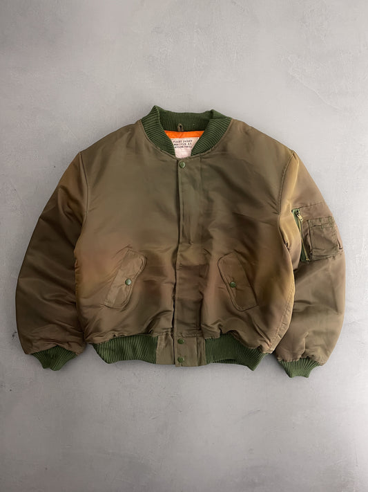 Sun-Faded MA-1 Flight Jacket [M]