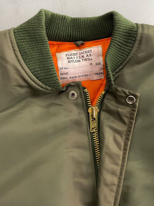 Sun-Faded MA-1 Flight Jacket [M]
