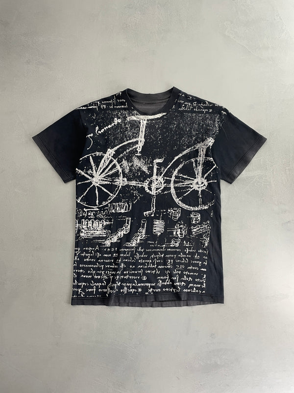 Faded Schematic Tee [M]