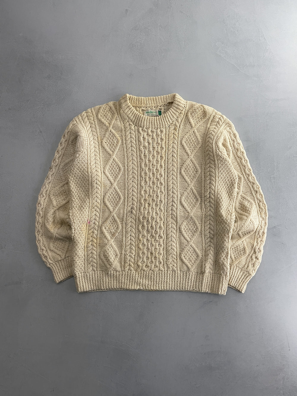 Cable-Knit Sweater [XL]