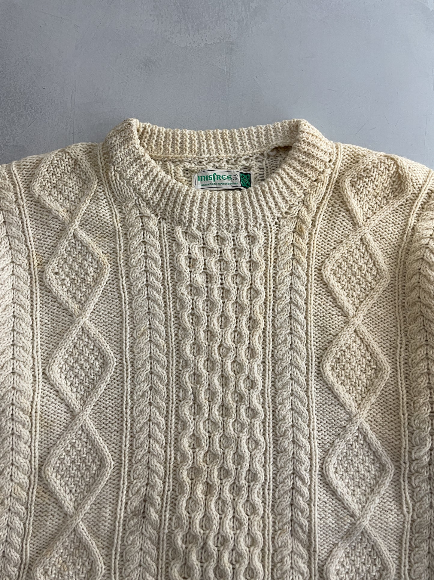 Cable-Knit Sweater [XL]