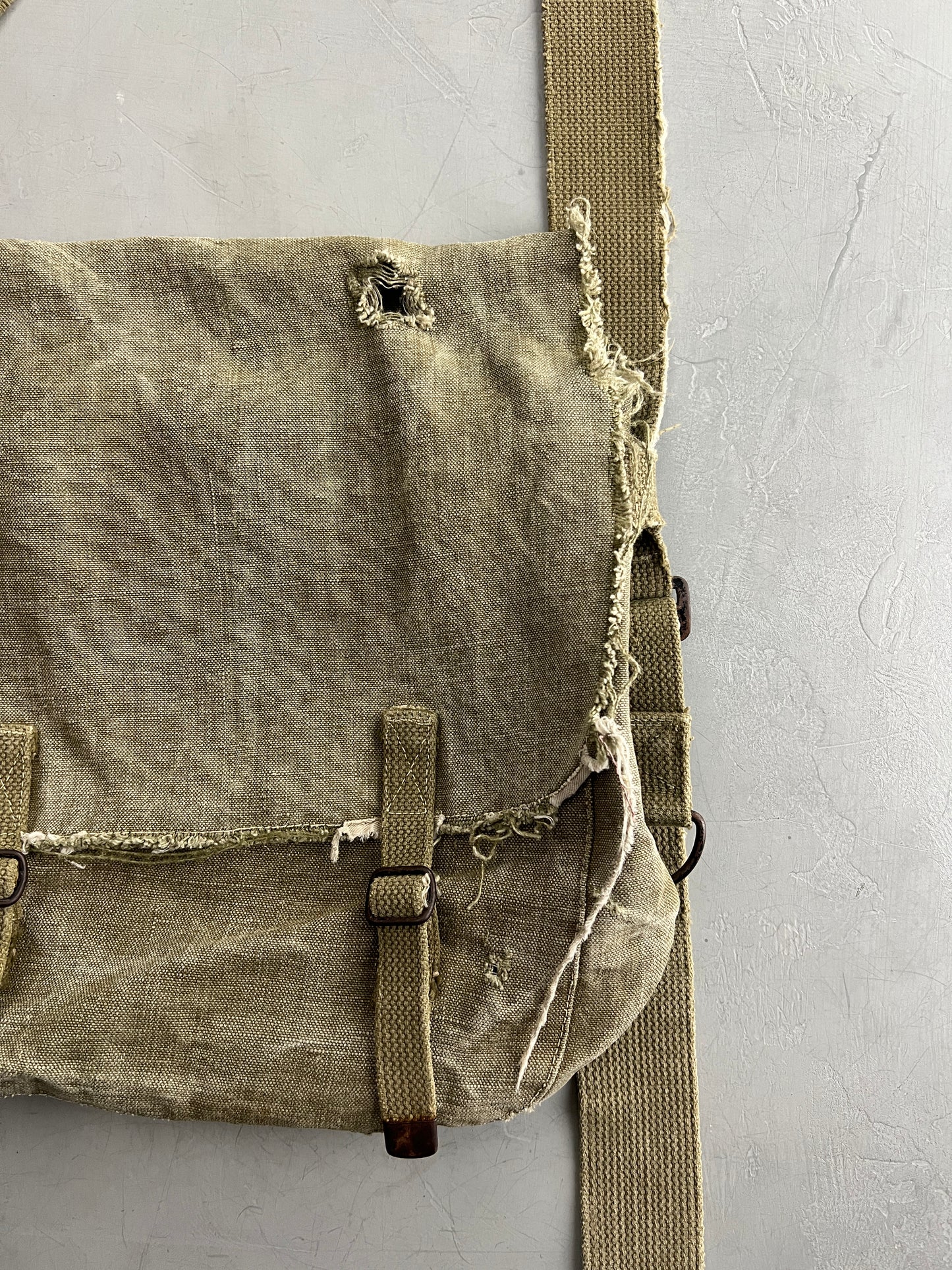 French Army Canvas Satchel
