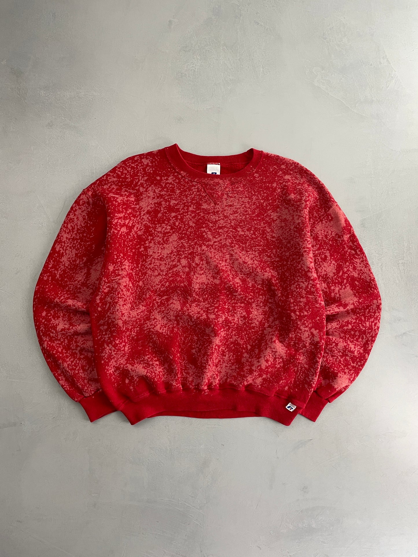 Bleached Russel Athletic Sweatshirt [L]