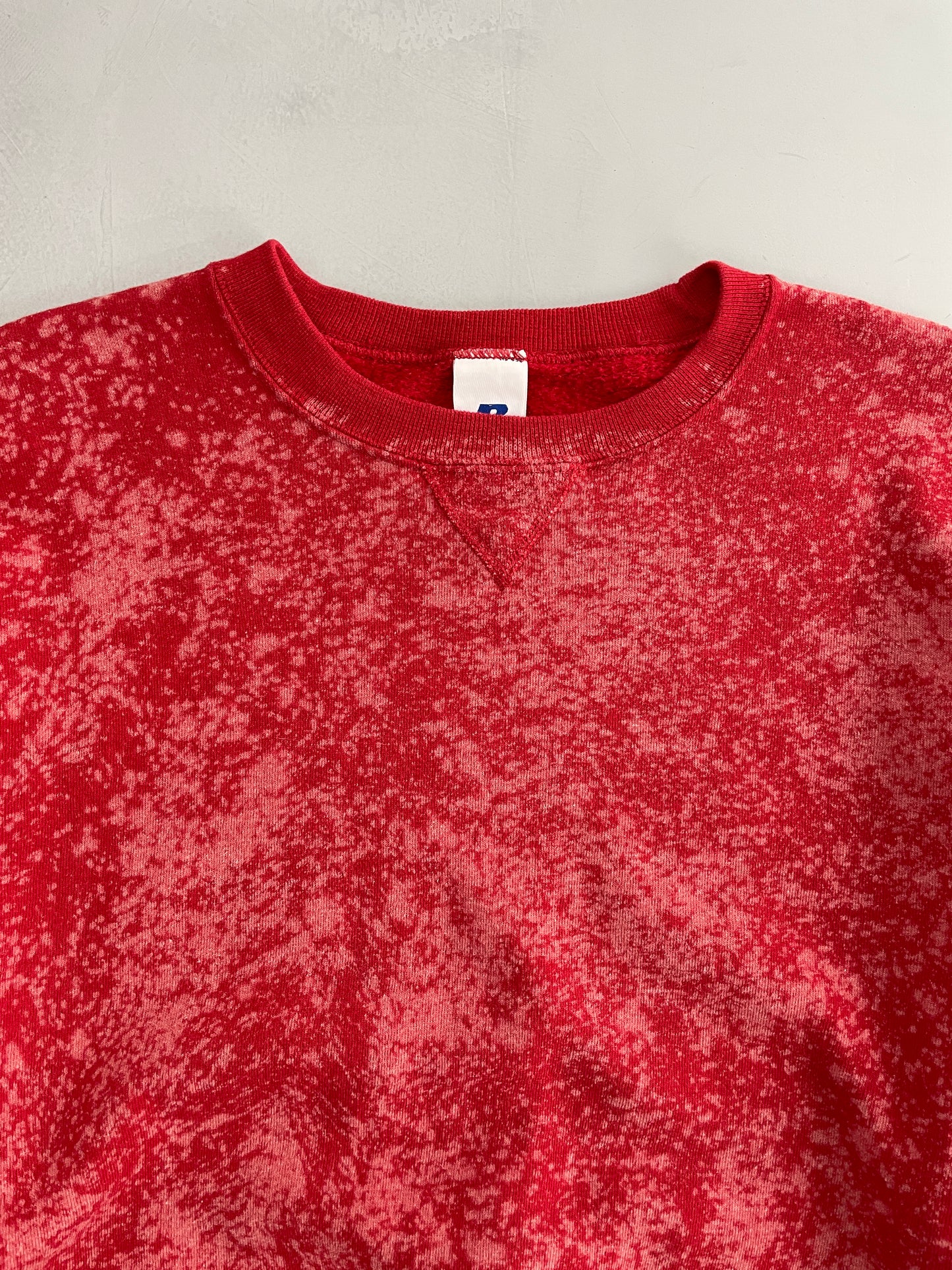 Bleached Russel Athletic Sweatshirt [L]