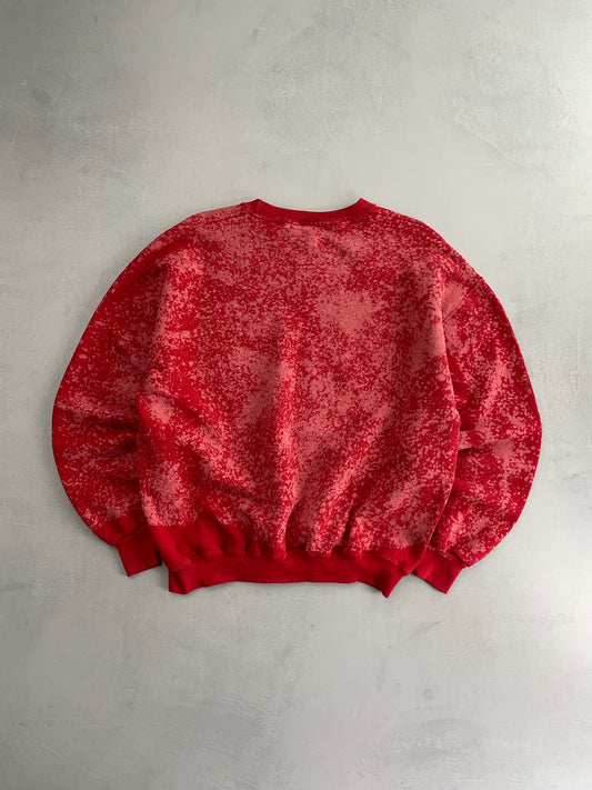 Bleached Russel Athletic Sweatshirt [L]