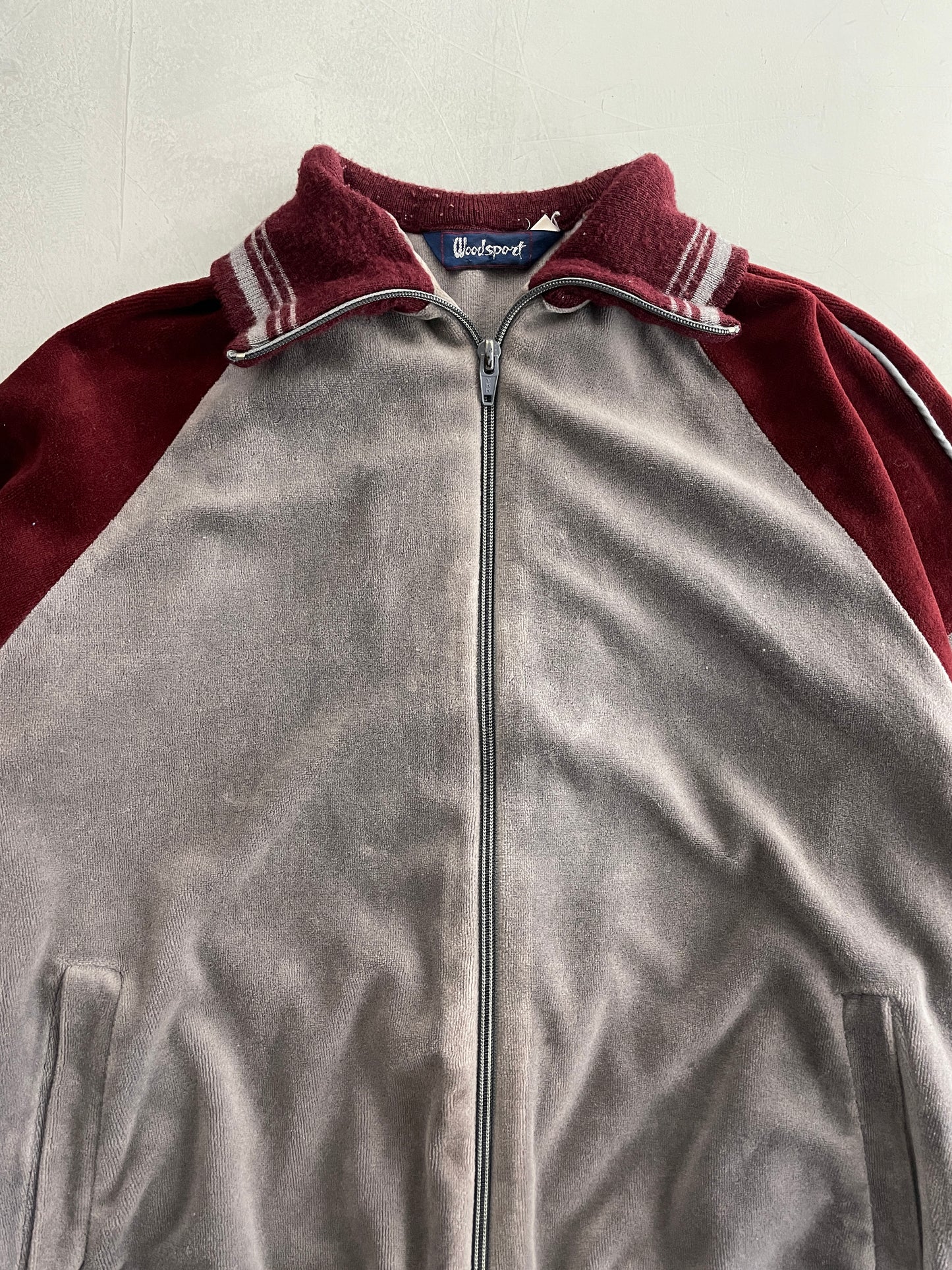 70's Velour Track Jacket [M]