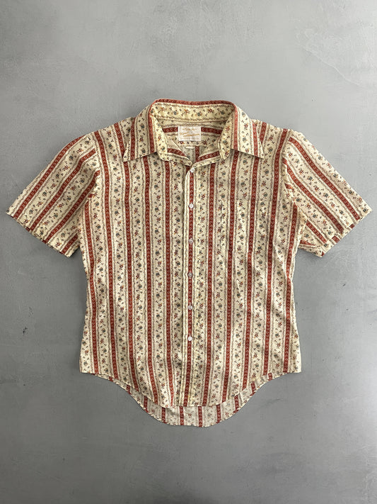 1970's Arrow Floral Shirt [M/L]
