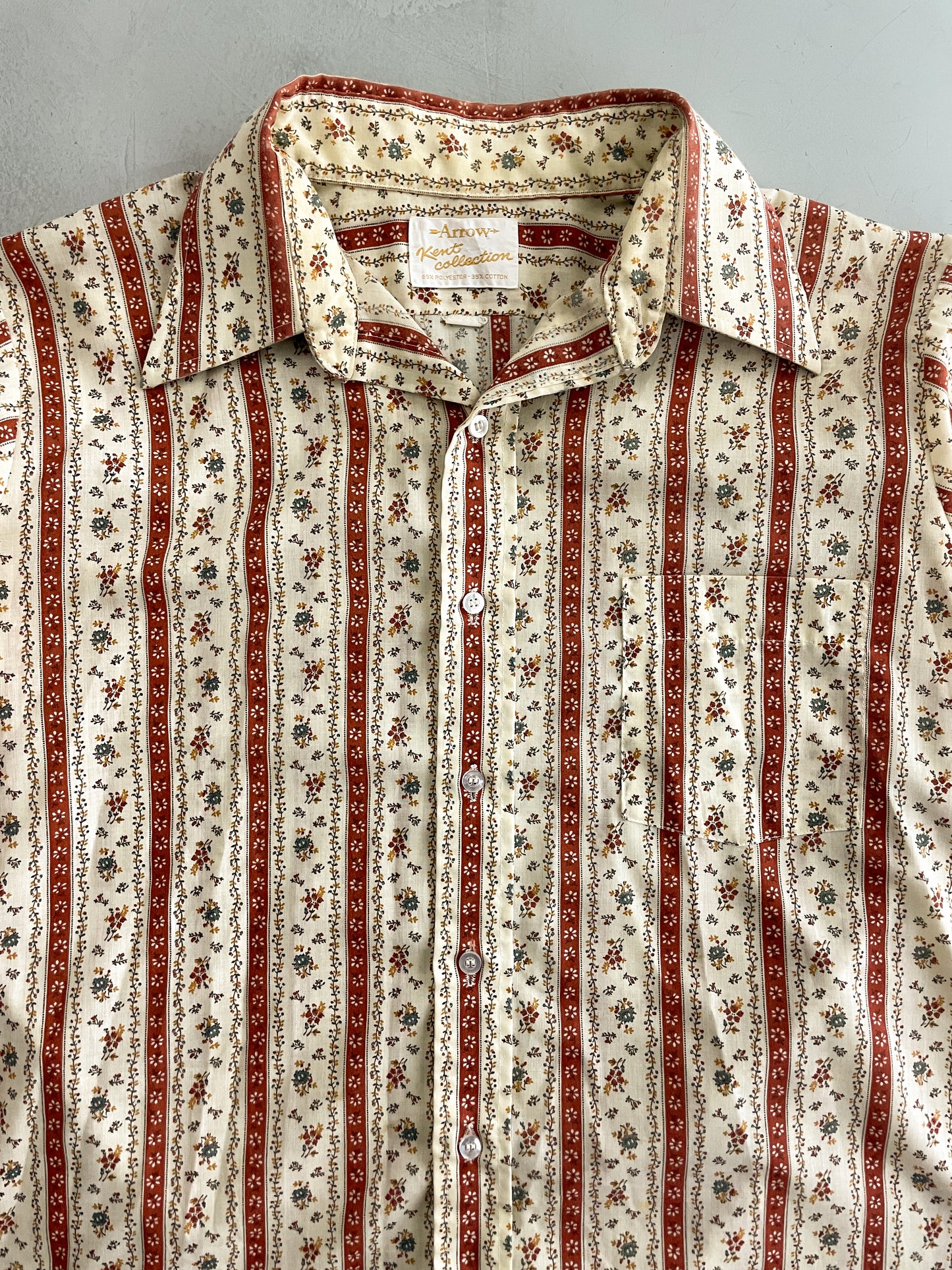 1970's Arrow Floral Shirt [M/L]