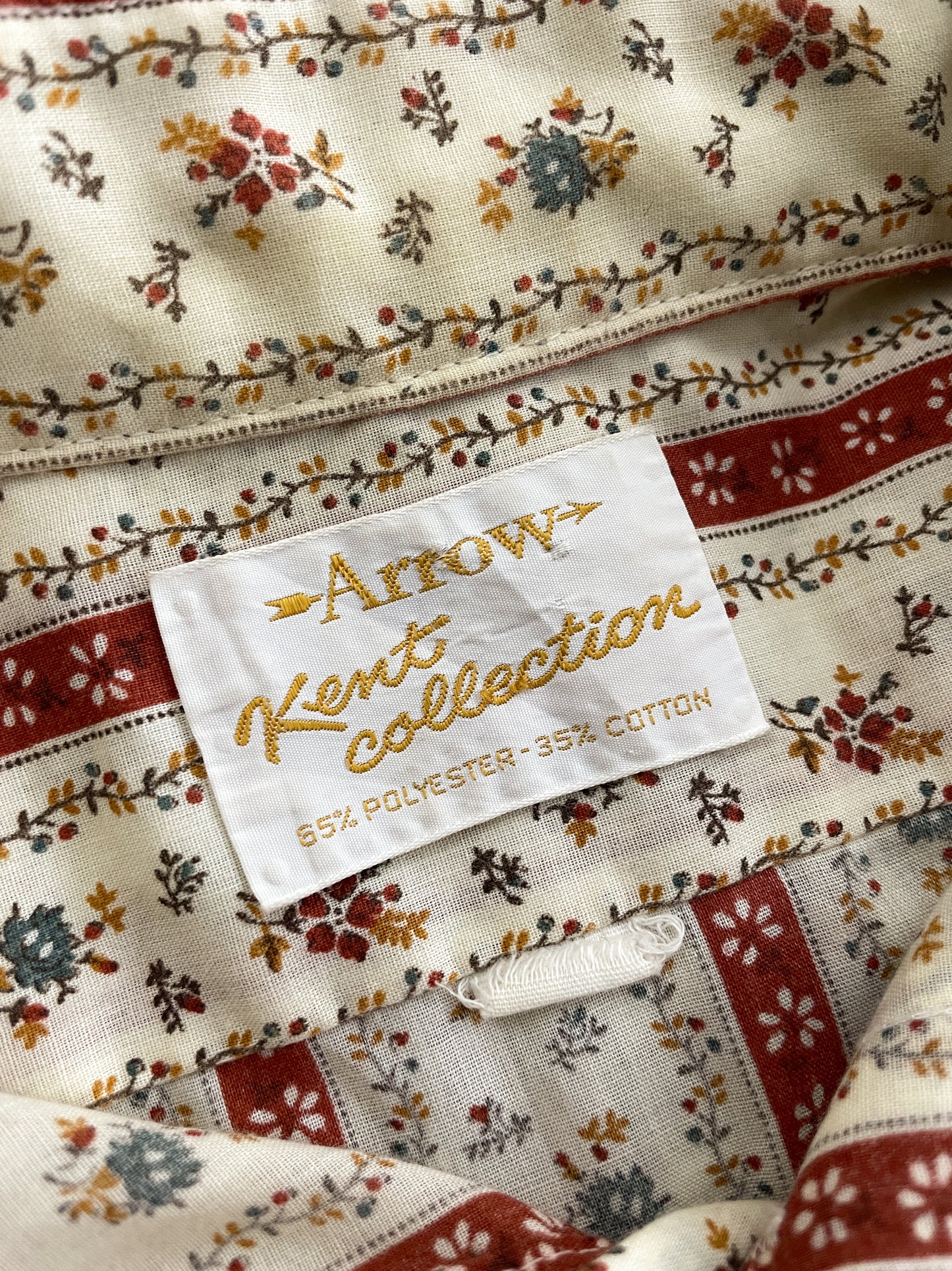1970's Arrow Floral Shirt [M/L]