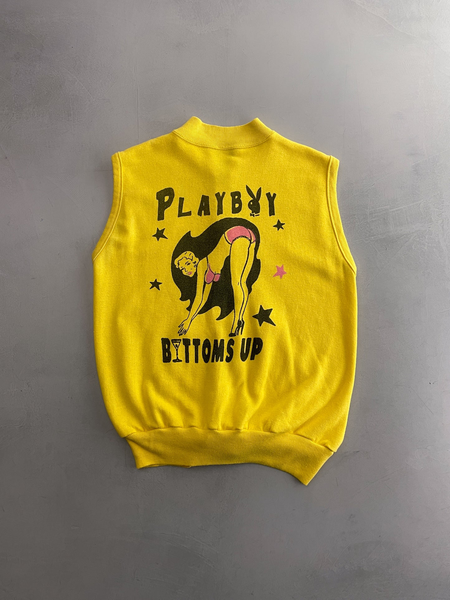 Playboy 'Bottoms Up' Zip-Up Sweatshirt [M]