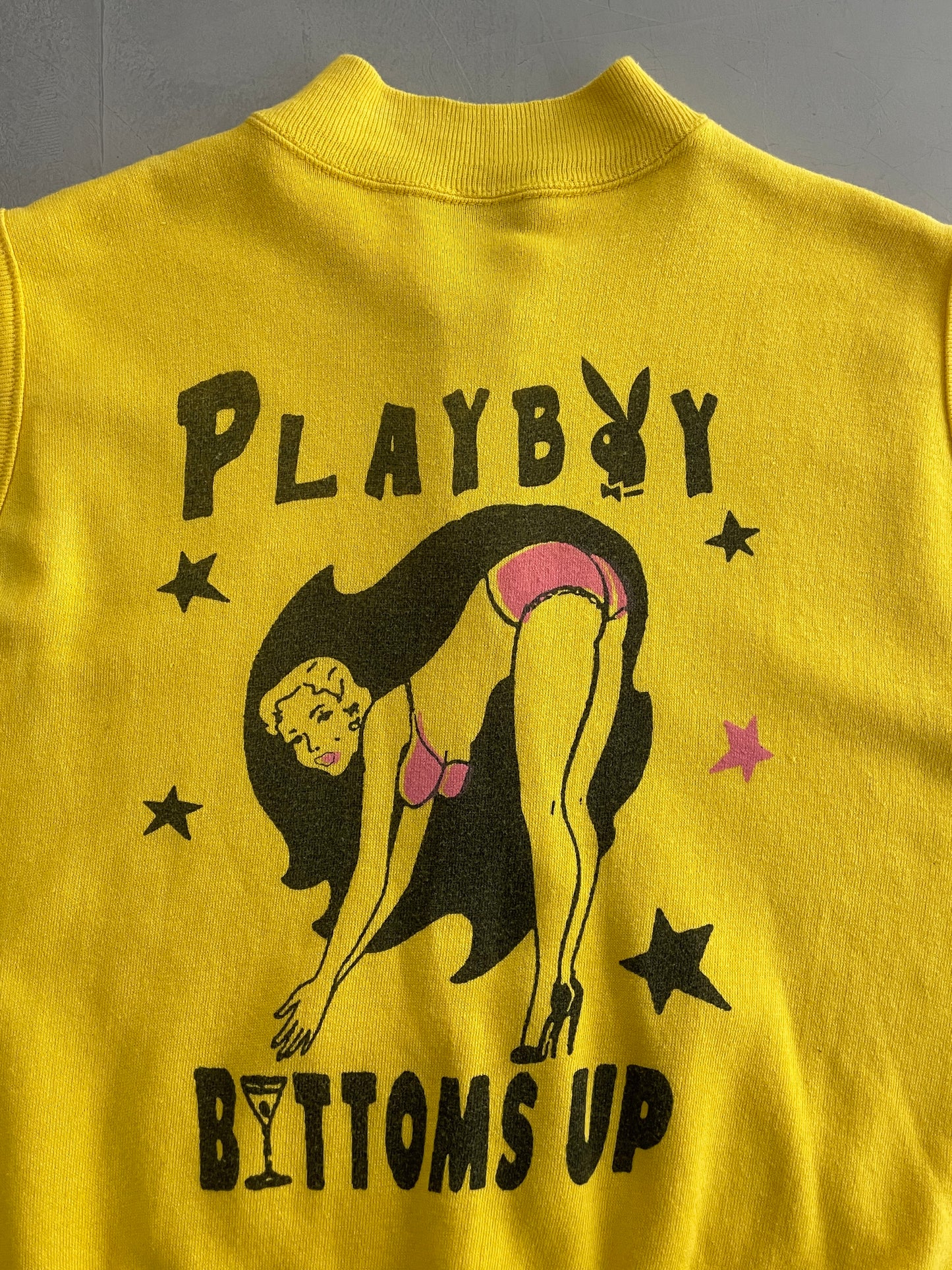 Playboy 'Bottoms Up' Zip-Up Sweatshirt [M]