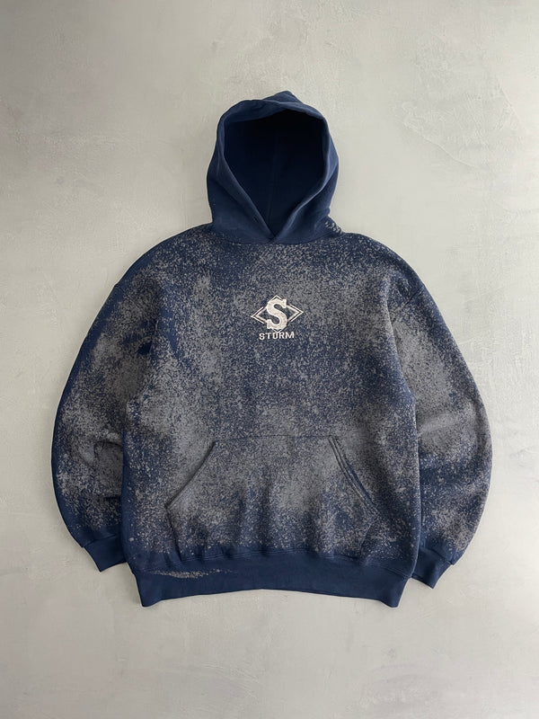 Bleached Russel Athletic 'Storm' Hoodie [L]