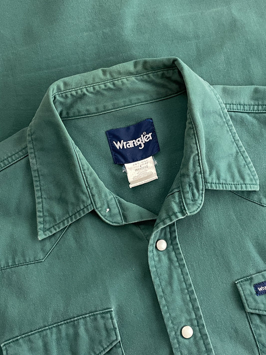Faded Wrangler Work Shirt [XL]