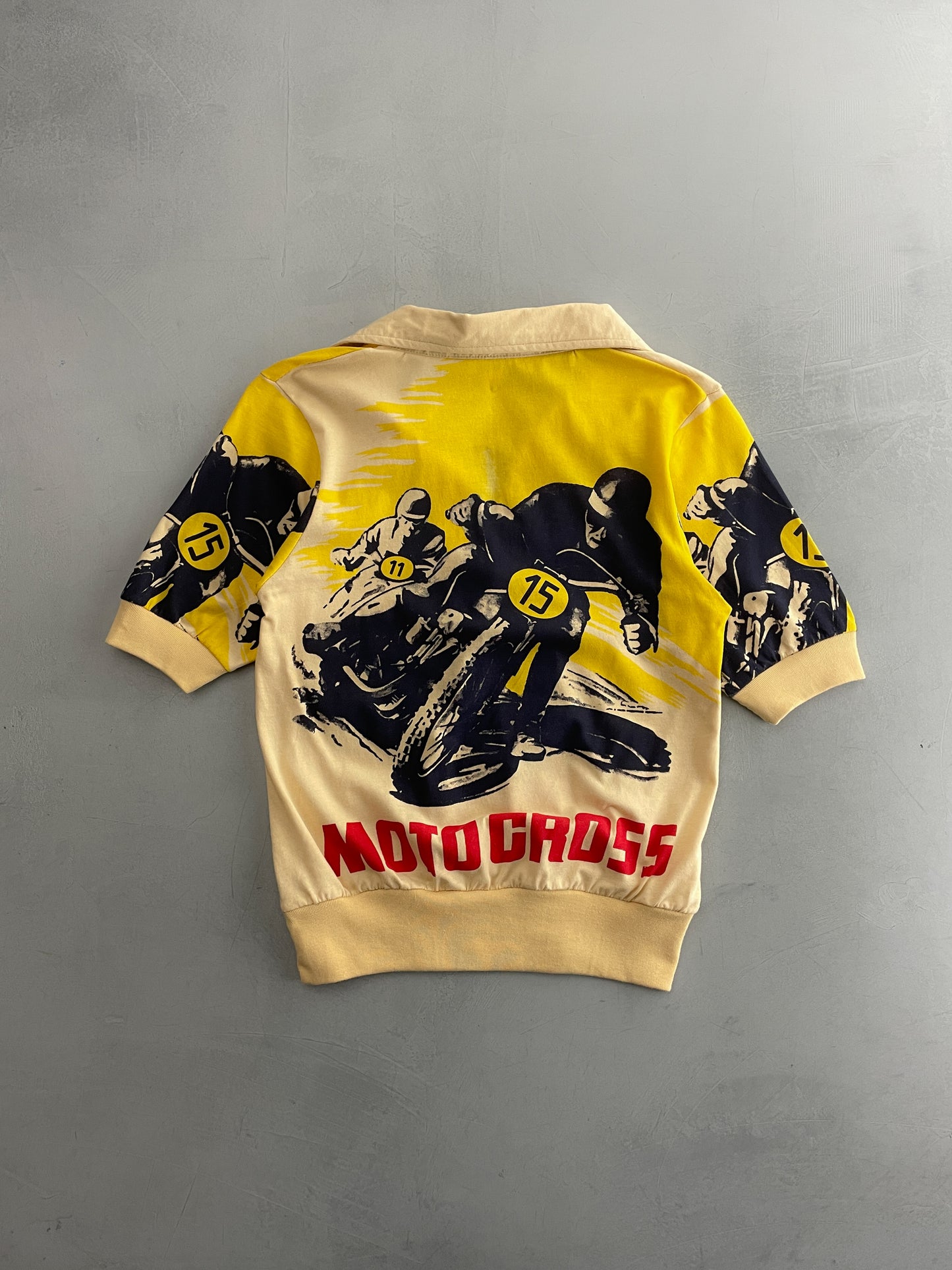 Deadstock 70's Motor-Cross Shirt [S/M]