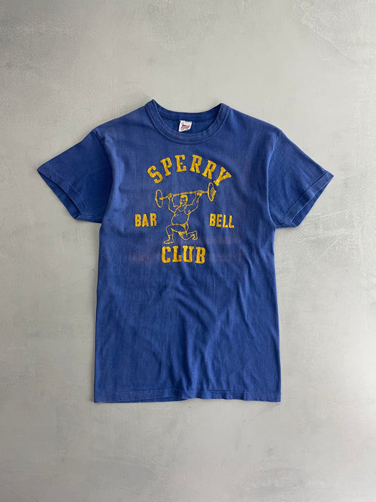 Faded 60's Sperry Barbell Club Tee [M]