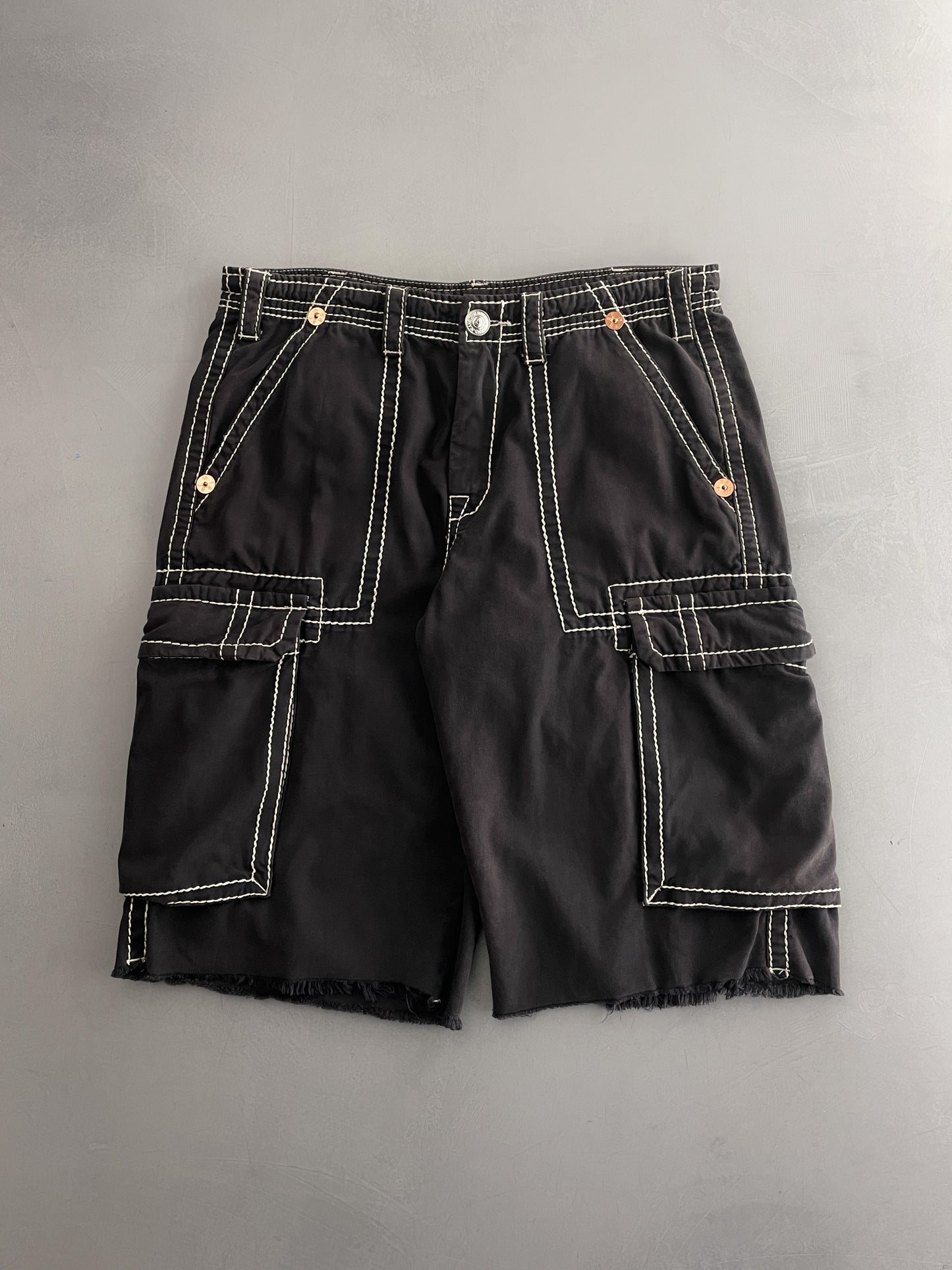 True Religion Cargo Shorts [36"]