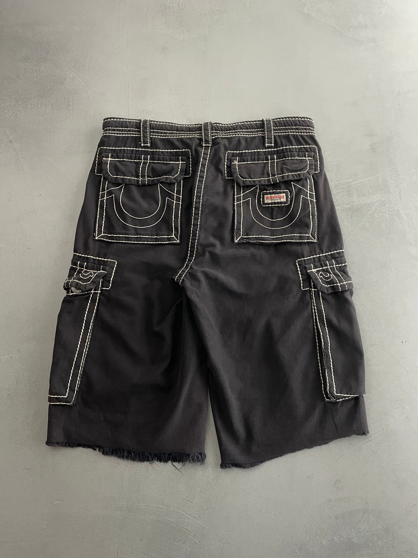 True Religion Cargo Shorts [36"]