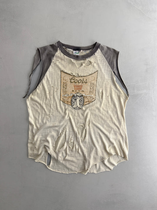 Thrashed Coors Beer Cut-Off [XL]