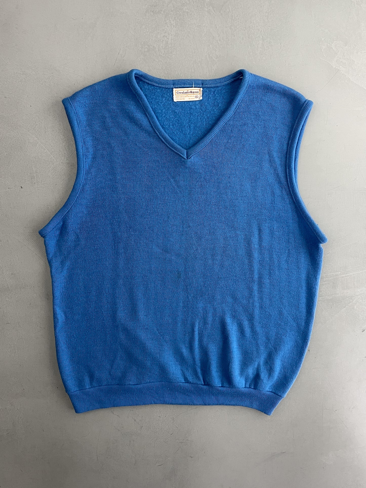 1960's Rayon Sweater Vest [L/XL]