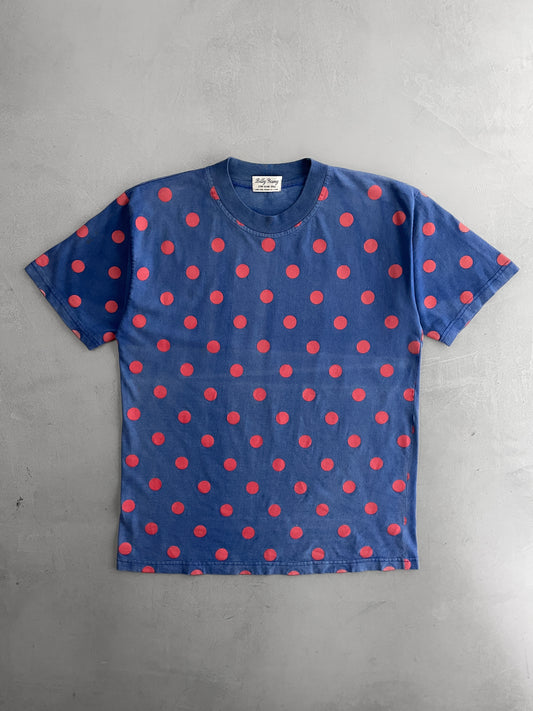 Faded Polka Dots Tee [M]