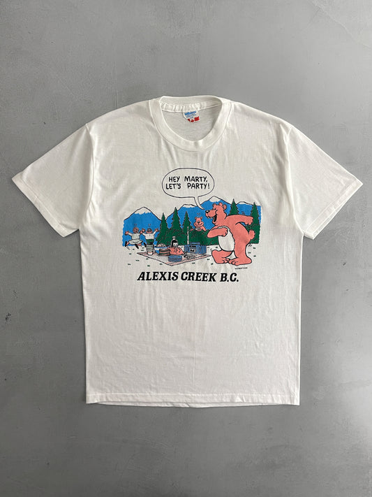1990's "Hey Marty, Let's Party" Tee [L]
